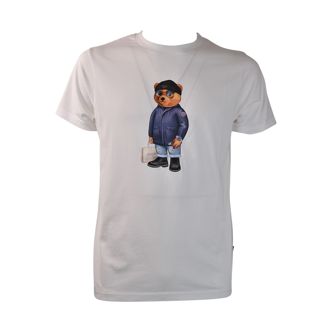 T-SHIRT FILOU 89 BARON FILOU FIL89TS WHITE