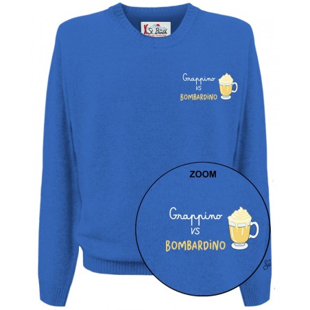 HERON LIGHT CREWNECK GRAPPINO BOMBARDINO 17 MC2 SAINT BARTH HER0005 03000G