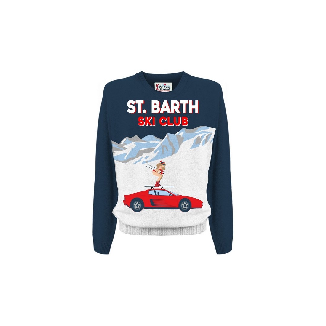HERON C CREWNECK SEXY SKI 61 MC2 SAINT BARTH HER0011 00301G