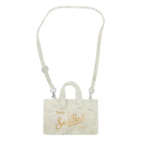 PHONE BAG CHENILLE 10OR EMB MC2 SAINT BARTH PHONE001 00219G