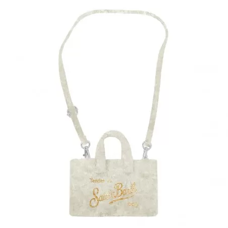 PHONE BAG CHENILLE 10OR EMB MC2 SAINT BARTH PHONE001 00219G