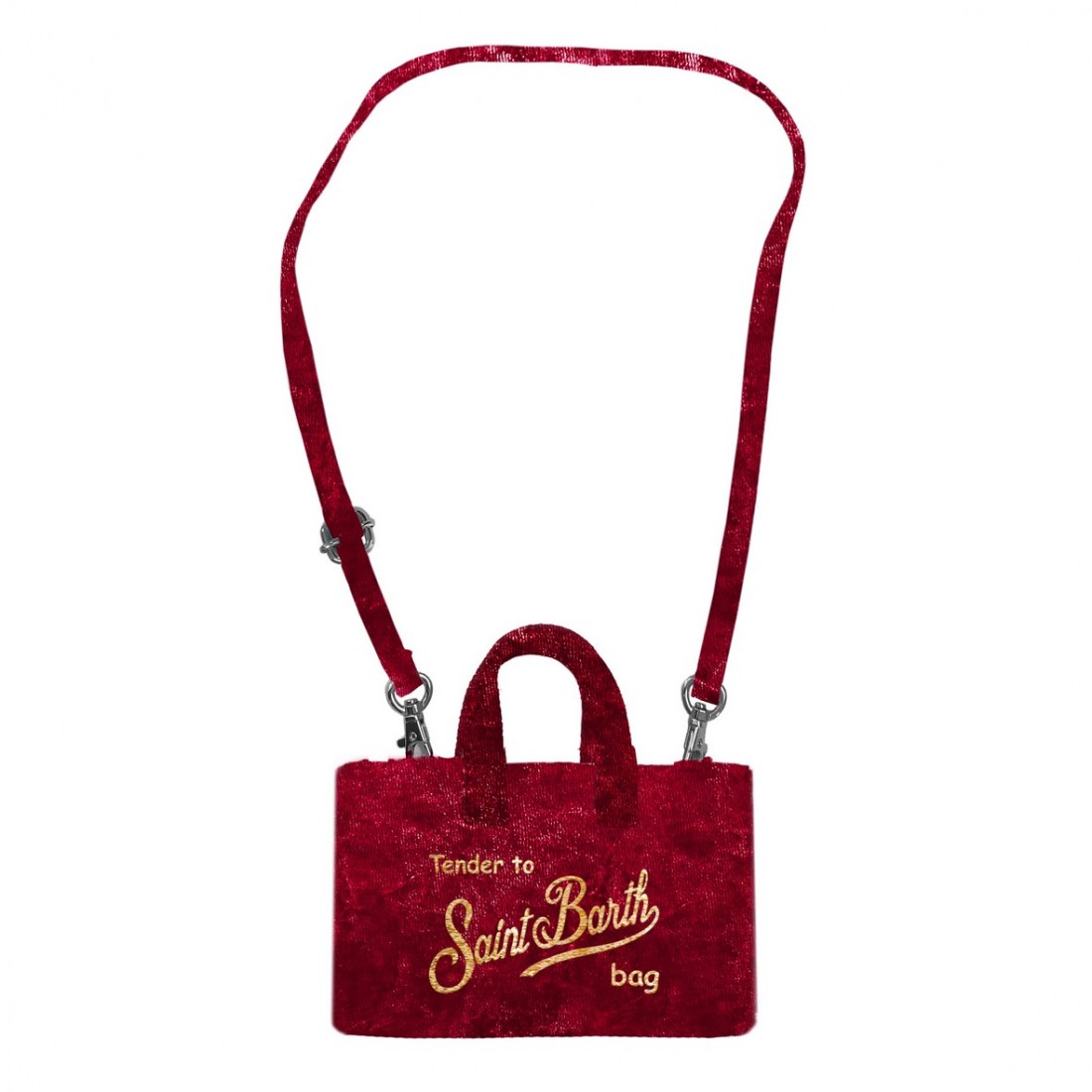 PHONE BAG VELVET 45 EMB MC2 SAINT BARTH PHONE001 01338G