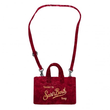PHONE BAG VELVET 45 EMB MC2 SAINT BARTH PHONE001 01338G