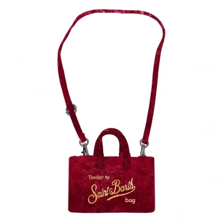 PHONE BAG VELVET 45 EMB MC2 SAINT BARTH PHONE001 01338G