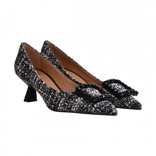 DECOLLETE CON ACCESSORIO FESTA EVILLY NERO