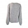 MAGLIA MANICHE TRECCE SO ALLURE A44028A PEARL