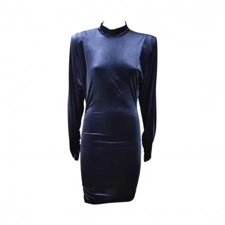 ABITO CORTO COLLO LUPETTO SO ALLURE D11015A BLU