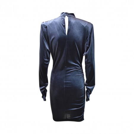 ABITO CORTO COLLO LUPETTO SO ALLURE D11015A BLU
