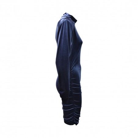 ABITO CORTO COLLO LUPETTO SO ALLURE D11015A BLU