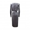 ABITO MIDIE INCROCIO VELLUTO SO ALLURE D11016A PEARL