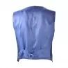 GILET CORTO VELLUTO SO ALLURE D33019A BLU