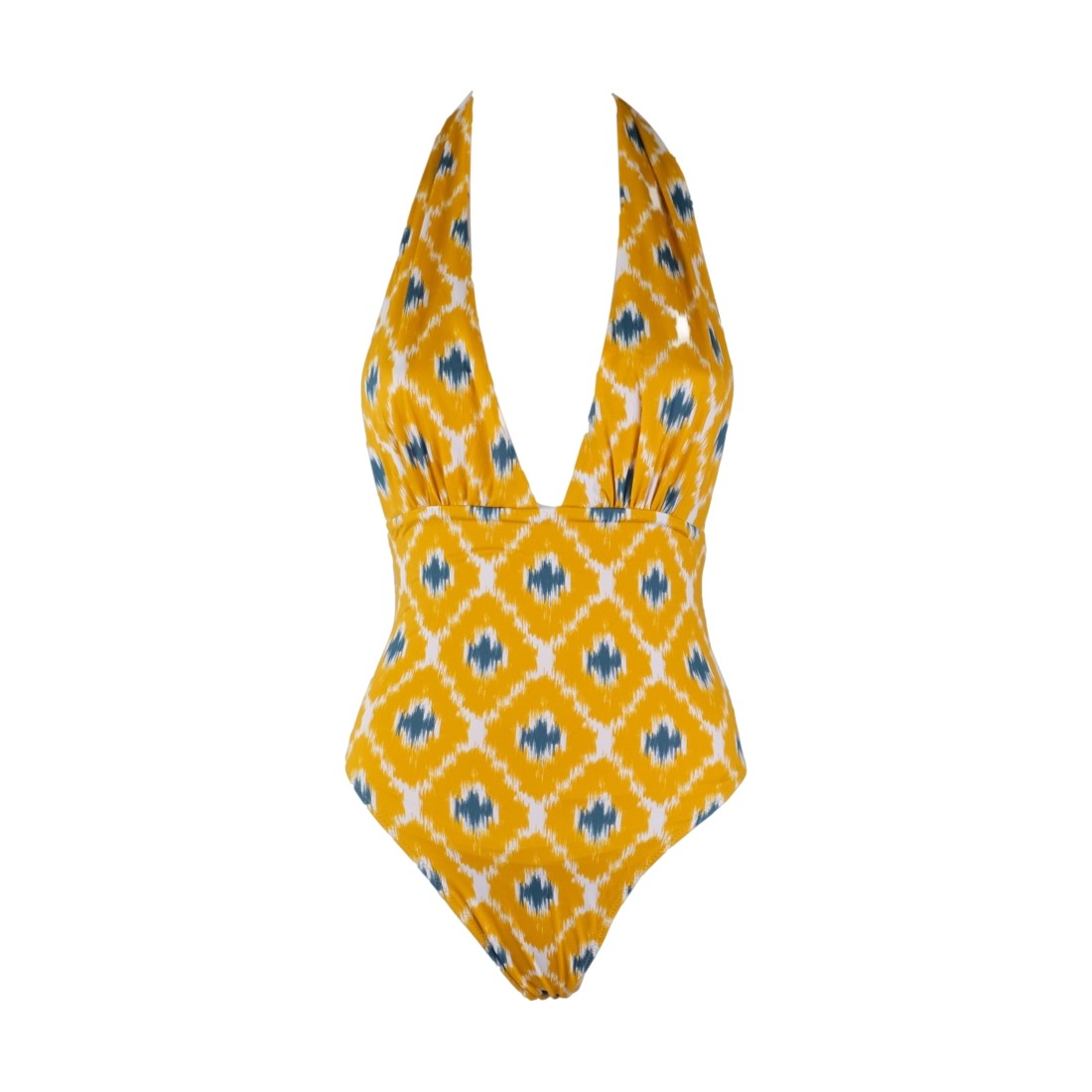 HALTER NECK ONE PIECE IKAT GEOMETRIC 9651 MC2 SAINT BARTH MARISOL 02951B