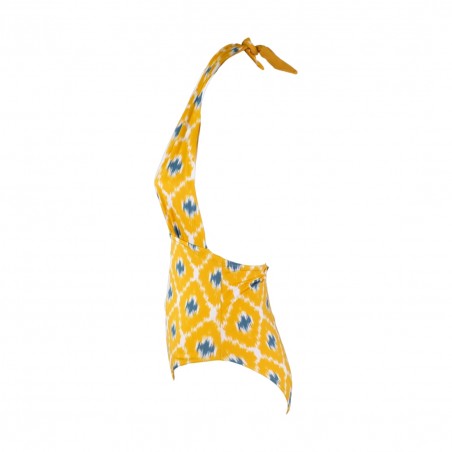 HALTER NECK ONE PIECE IKAT GEOMETRIC 9651 MC2 SAINT BARTH MARISOL 02951B