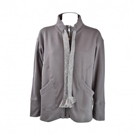FELPA FULL ZIP C/COULISSE NOUMENO CONCEPT N-F186-13000 193