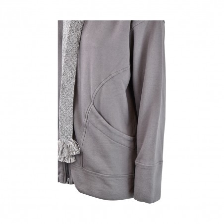 FELPA FULL ZIP C/COULISSE NOUMENO CONCEPT N-F186-13000 193