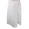 FELPA OVER C/CAPPUCCIO NOUMENO CONCEPT N-F195-13153 197