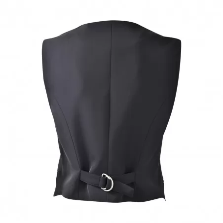 GILET CREPE BASIC SO ALLURE O33003A BLACK