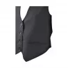 GILET CREPE BASIC SO ALLURE O33003A BLACK