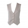 GILET CREPE BASIC SO ALLURE O33003A BUTTER