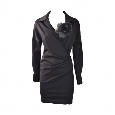 ABITO CHEMISIER SO ALLURE V11046A BLACK