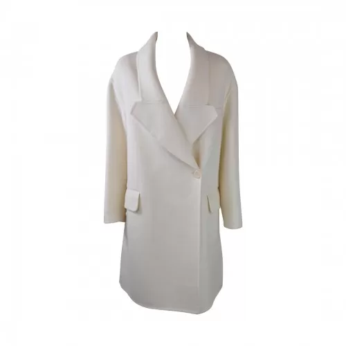 CAPPOTTO MIDIE SO ALLURE W33067A MILK