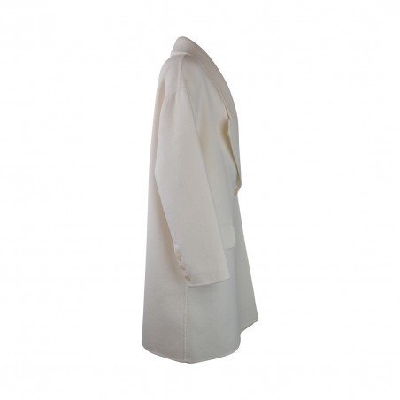 CAPPOTTO MIDIE SO ALLURE W33067A MILK