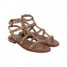 SANDALO CON BORCHIE ASH PRECIOUS02 CINNAMON