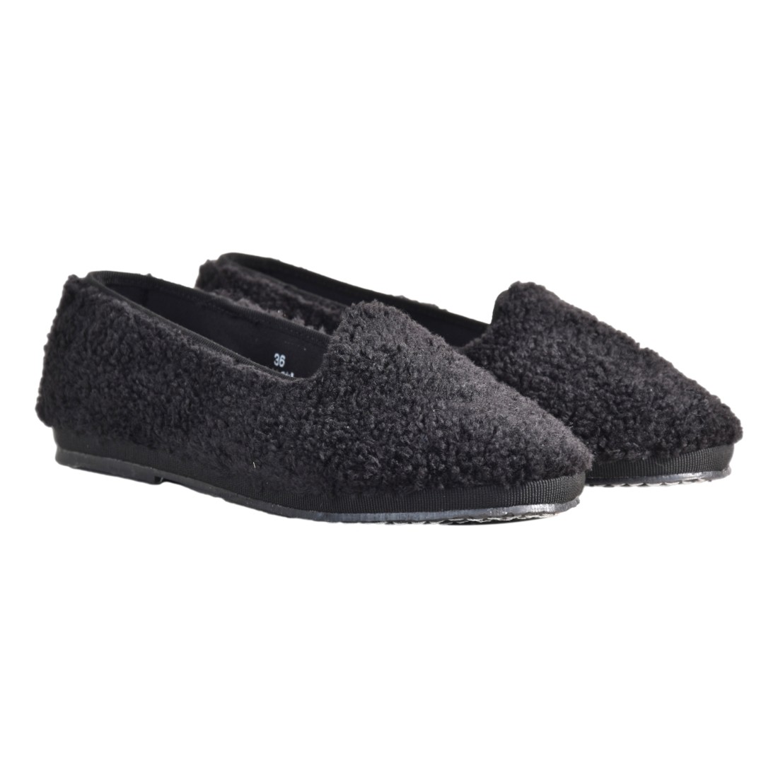 PANTOFOLA FRIULANA MIEZ AP05 NERO.41