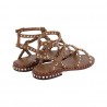 SANDALO CON BORCHIE ASH PRECIOUS02 CINNAMON