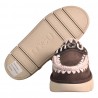 BOUNCE CLOG METAL LOGO MOU MU.FW531001A MOCHA