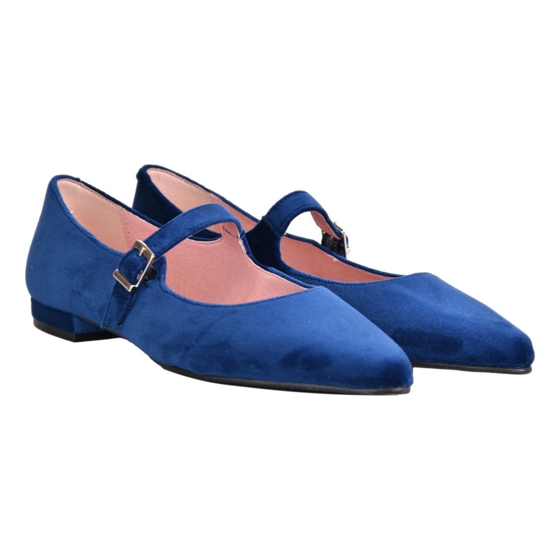 BALLERINA CON CINTURINO ANNA DE BRAY 600-H MARINO