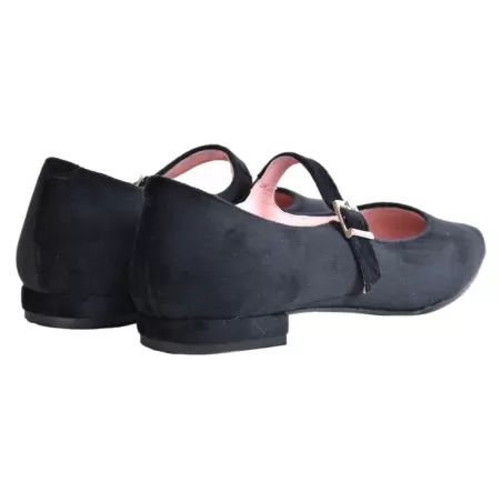 BALLERINA CON CINTURINO ANNA DE BRAY 600-H NEGRO