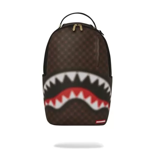 SHARKS IN PARIS BLUR BACKPACK SPRAYGROUND 910B6707NSZ BROWN