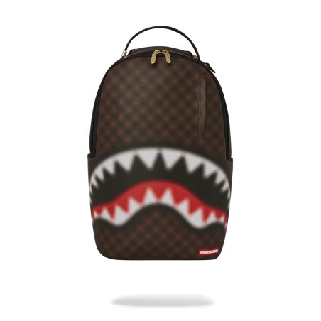 SHARKS IN PARIS BLUR BACKPACK SPRAYGROUND 910B6707NSZ BROWN