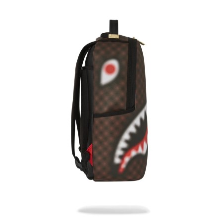 SHARKS IN PARIS BLUR BACKPACK SPRAYGROUND 910B6707NSZ BROWN