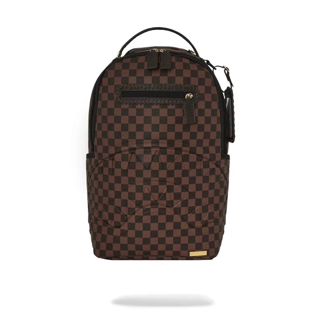 CORE EMBOSS CHECK BACKPACK SPRAYGROUND 910B6805NSZ BROWN