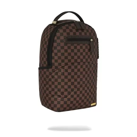CORE EMBOSS CHECK BACKPACK SPRAYGROUND 910B6805NSZ BROWN