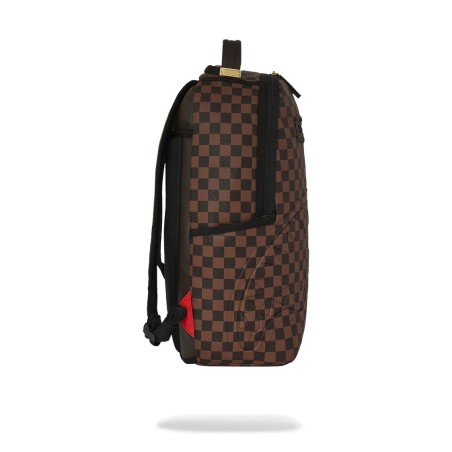 CORE EMBOSS CHECK BACKPACK SPRAYGROUND 910B6805NSZ BROWN