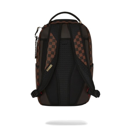 CORE EMBOSS CHECK BACKPACK SPRAYGROUND 910B6805NSZ BROWN