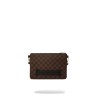 SHARKS IN PARIS BLUR POUCHETTE SPRAYGROUND 910B6847NSZ BROWN