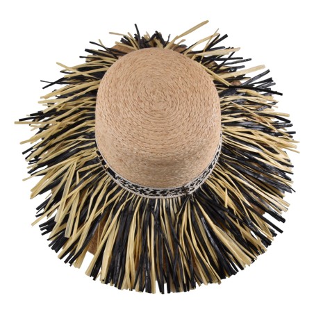CAPPELLI IN PAGLIA PHO FIRENZE 9019002 NERO/NAT