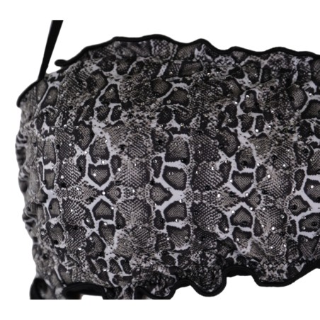 FASCIA PITONE STRASS SUNNY BEACH 660 BIANCONERO