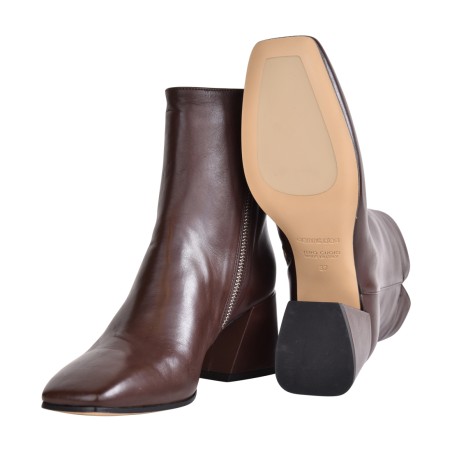 TRONCHETTO NEW AMY CON ZIP POMME D'OR 6110 CHOCOLATE