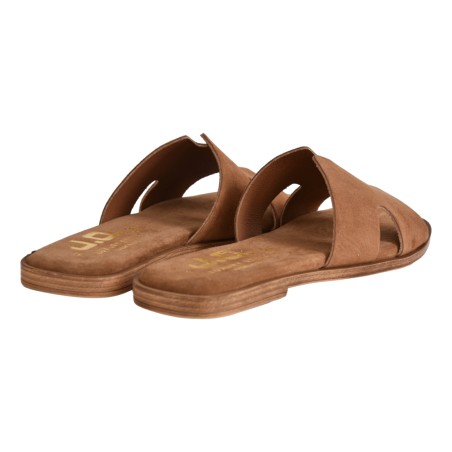 CIABATTA CAMOSCIO J.O.LUXURY STYLE 6016 CUOIO
