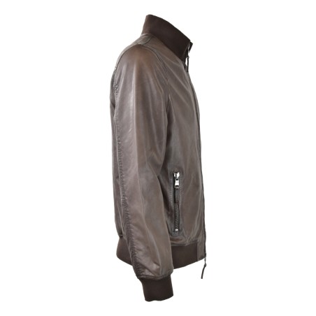 BOMBER IN PELLE BULLY 5605 SD03TR