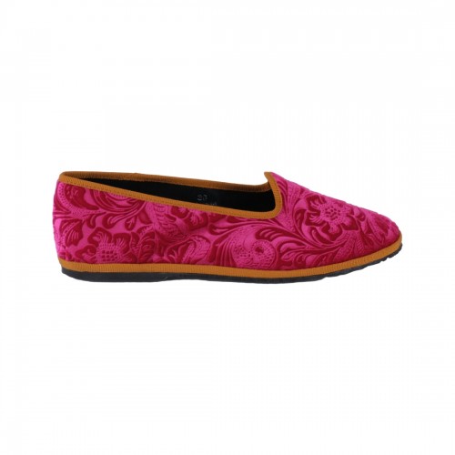 PANTOFOLA FRIULANA MIEZ CLOEFLOWERS IBISCO