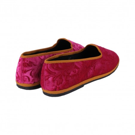 PANTOFOLA FRIULANA MIEZ CLOEFLOWERS IBISCO