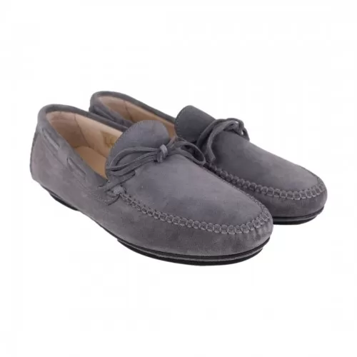 MOCASSINO IN CAMOSCIO LA PARIGINA 324 GRIGIO