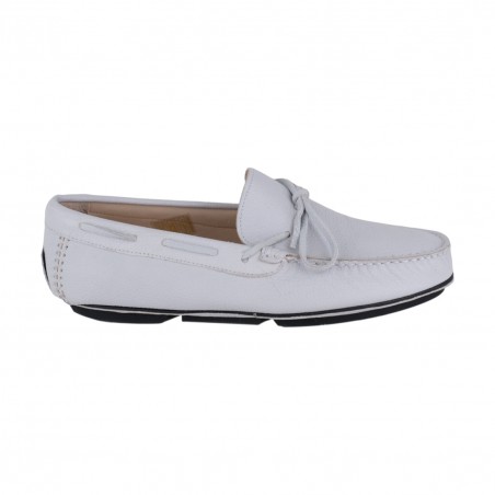 MOCASSINO IN PELLE LA PARIGINA 324PERSIAN BIANCO