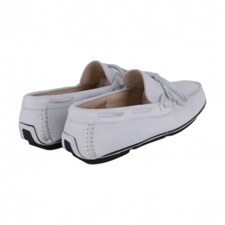 MOCASSINO IN PELLE LA PARIGINA 324PERSIAN BIANCO